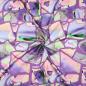 Preview: Cotton Satin - Nerida Hansen - Resonate Neon Purple - Digitaldruck